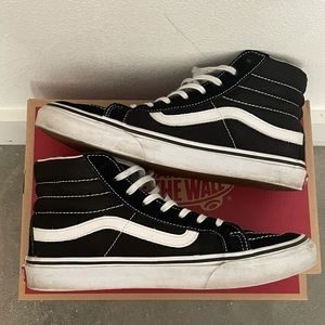 Vans Sk8-Hi High Top Sneakers Black